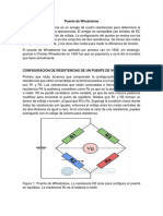 Taller Puente de Wheatstone