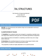 CHEM20024 Lecture Notes 04 (Crystals)