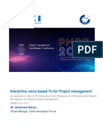 SathyanandMaroju - PMIBC-19-1-016 - Interactive Voice Based Tool Project Management