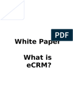 White Paper What Is eCRM?