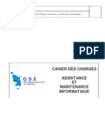 Cahier Des Charges-Assistance Et Maintenance Que