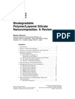 Biodegradable Polymer Layered Silicate Nano Composites A Review