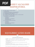 Acidosis y Alcalosis Respiratoria