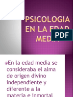 Psicologia en La Edad Media