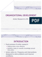 Organizational Development: Action Research & OD