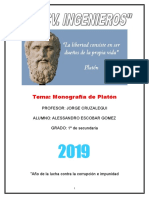 Monografia Platon