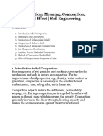 3.1) Soil Compaction - Methods, Tests and Effect