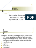 ERP and SCM