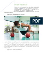 Pilates e Treinamento Funcional