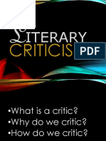 Literary Criticism