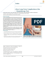 Skin Erosion A Rare Long Term Complication of The Chemotherapy Port 305