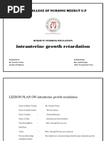 Intrautrian Growth Retar