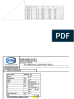 Detail Wall Thickness Calc. Corrosion