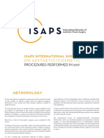 ISAPS 2017 International Study Cosmetic Procedures NEW