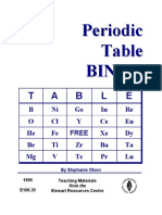 Bingo Card-Periodic