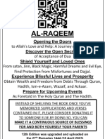 Al-Raqeem: Opening The Doors Discover The Open Secrets Shield Yourself and Loved Ones