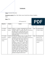 Teaching Plan Scabies 11