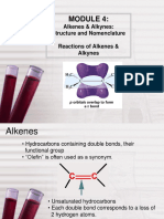 MODULE 4 Alkenes and Alkynes