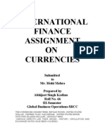 IFS Currency Assignment