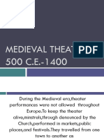 Medieval Theater