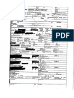 State of Michigan Traffic Crash Report (Redacted)