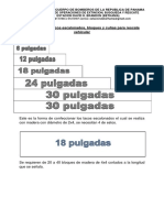 Confeccion de Tacos Escalonados para Rescate Vehicular