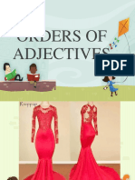 Orders of Adjectives