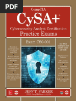 CompTIA CySA+ Cybersecurity Analyst Certification Practice Exams (Exam CS0-001)