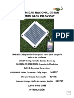 Cálculos para La Instalación de Paneles Solares