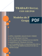 Modelos de Intervencion Con Grupos