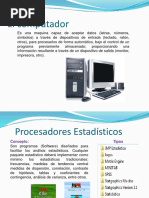 Procesadores Estadíticos