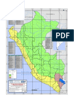 Mapa de Cuencas Hidrograficas Del Peru