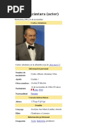 Carlos Alcantara Biografia