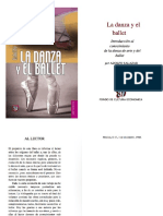 LA DANZA Y EL BALLET Introducción Al Conocimiento de La Danza de Arte y El Ballet - Adolfo Salazar