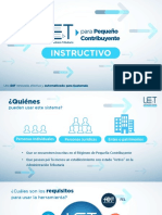 Instructivo Libro de Pequeño Contribuyente