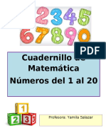 Cuadernillo Matematica N° 1