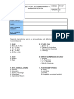 Encuesta Perfil Sociodemografico y Morbilidad Sentida