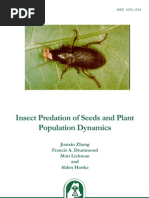 Insect Predation of Seeds and Plant Populations Dynamics