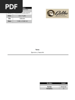 Tarea #6 Proyecto Empresaril #2