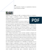 Derecho A La Salud en Guatemala