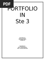 Portfolio Ste