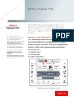 Oracle Teleservice Data Sheet 2700710