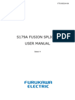 User Manual Fitel S179A