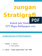 Pertemuan V - Hubungan Stratigrafi