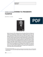 Jorge Eduardo Rivera y El Pensamiento Filosófico