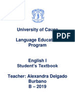 Students Book Level 1 Alexandra Delgado B 2019 PDF