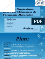 Le Rôle de L'agriculture Dans L'enrichissement de L'économie