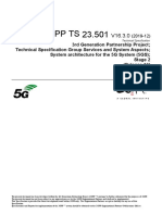 System Architecture For The 5G System (5GS)