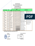 Jadwal Pengawas PTS