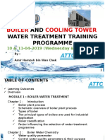 Boiler & Cooling Tower Water Treatment Training Programme